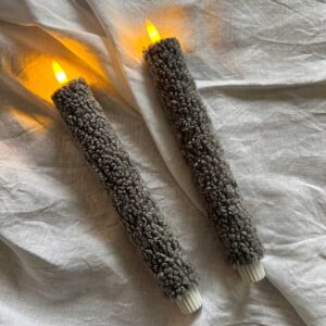 Kronljus grå korthårig päls