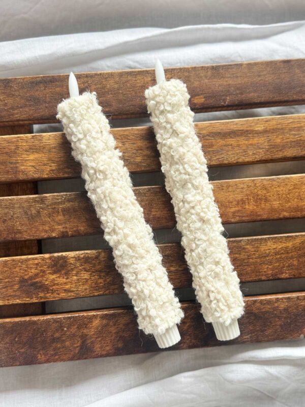 Kronljus vit korthårig päls