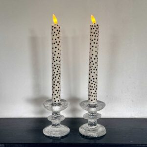 Kronljus vit småprickig