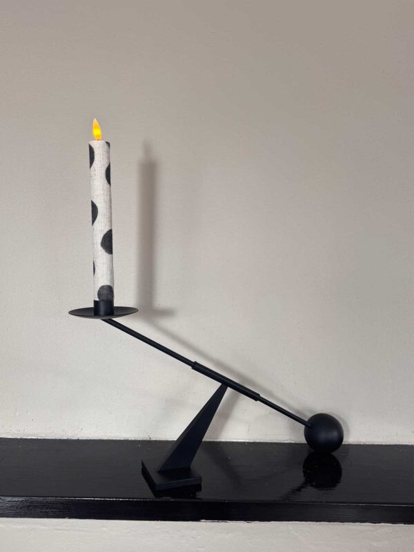 Kronljus vit storprickig