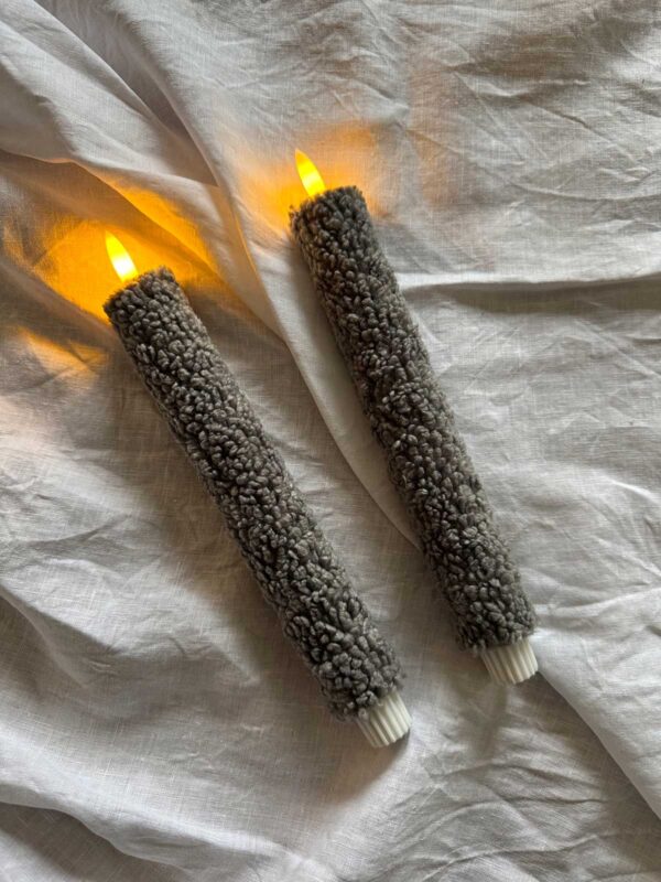 Ljuskitt grå korthårig päls